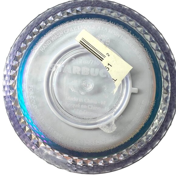 Starbucks Rainbow Pride 2020 Studded Cold Cup Tumbler 24 Oz Limited Edition - Picture 6 of 9